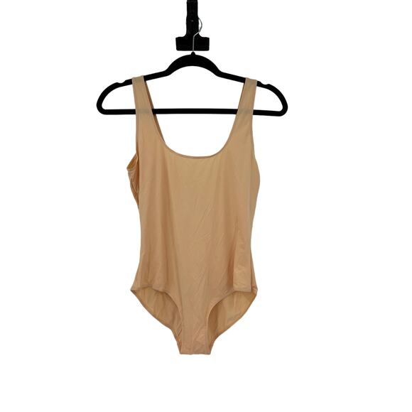 Parade Bodysuit Womens Medium Easy Scoop Ultra-Soft RePlay Tank Cinnamon Roll - Picture 1 of 6